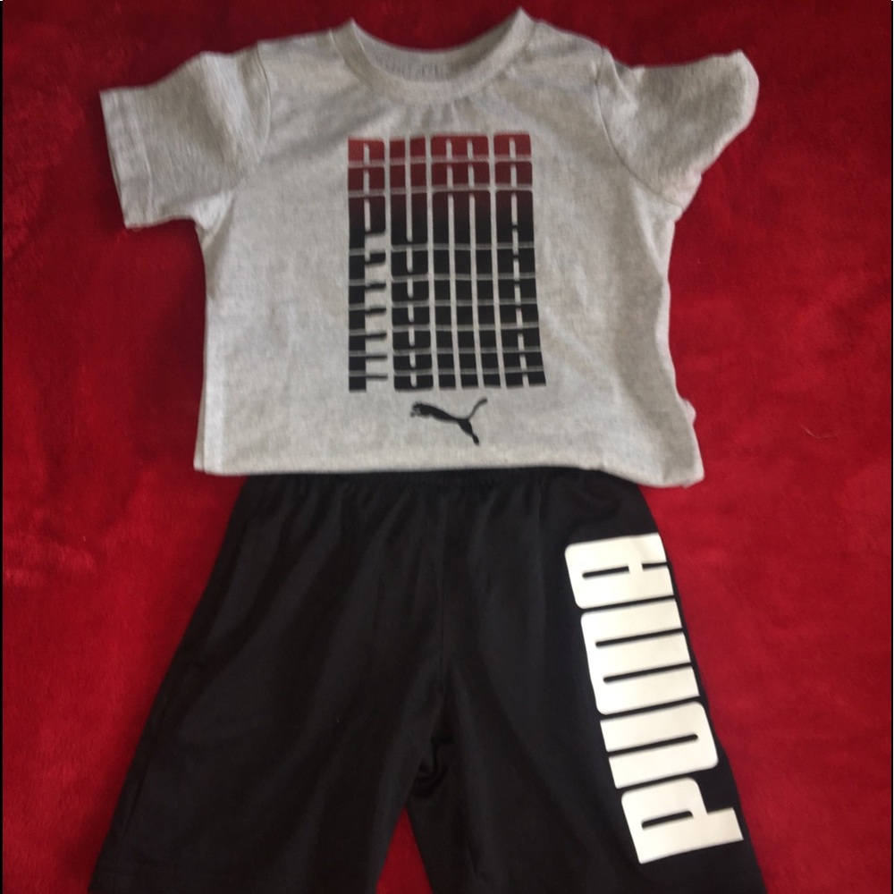 Puma basketball outfit